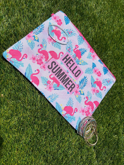 Summer Set - Pochette + Bracciali Brillantinati