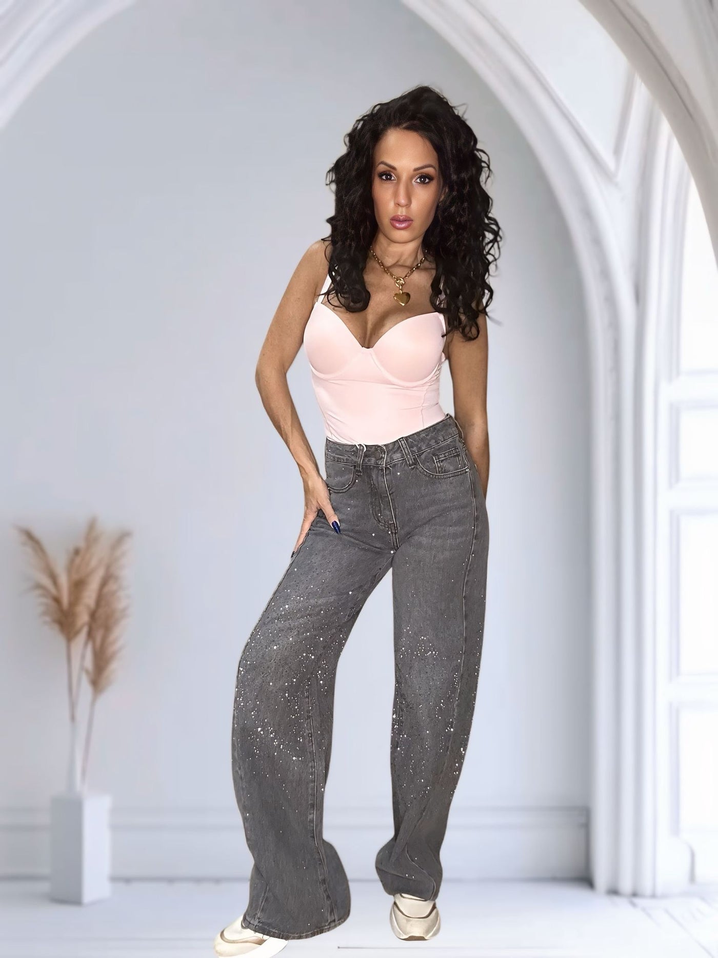 Jeans Brillantini - Diamante