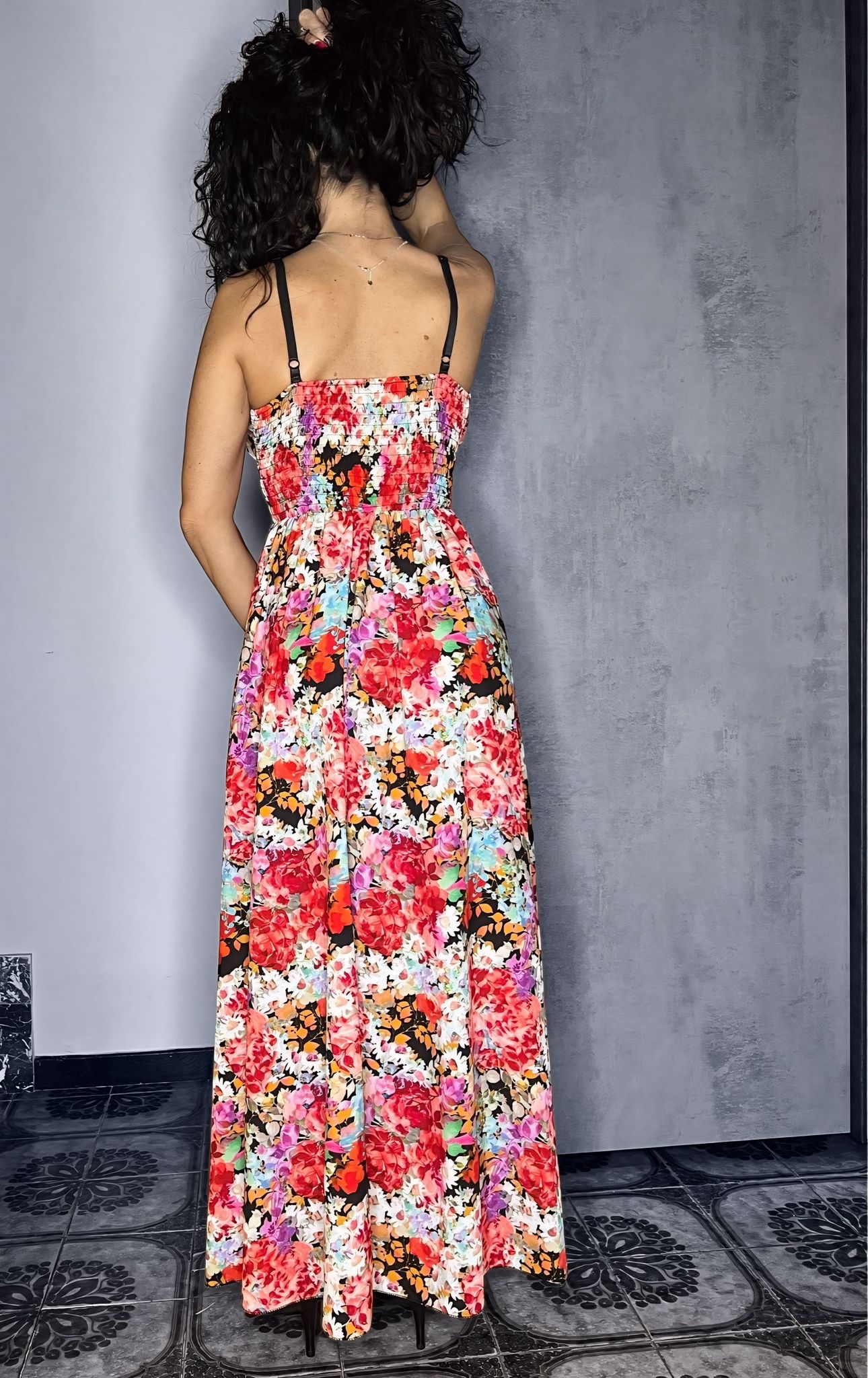 Vestito Lungo - Flowers