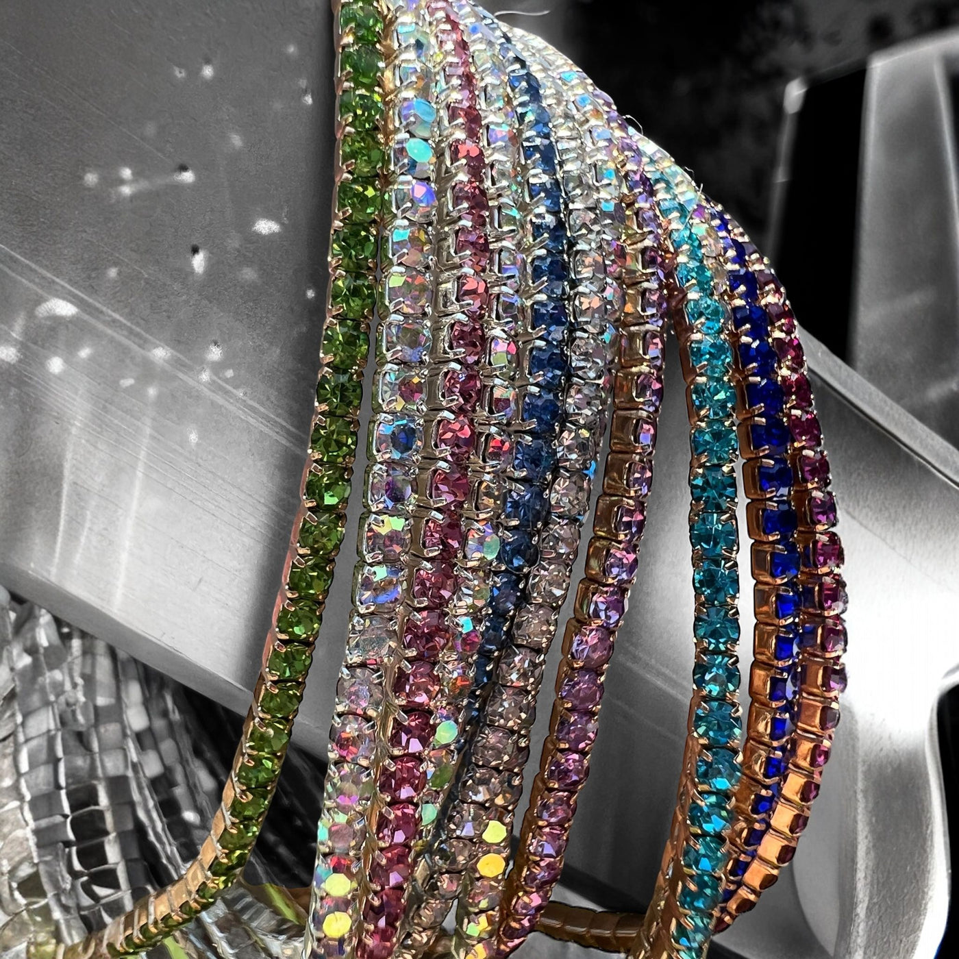 Summer Set - Pochette + Bracciali Brillantinati