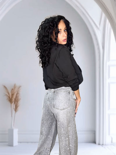 Giacca Crop - Perla
