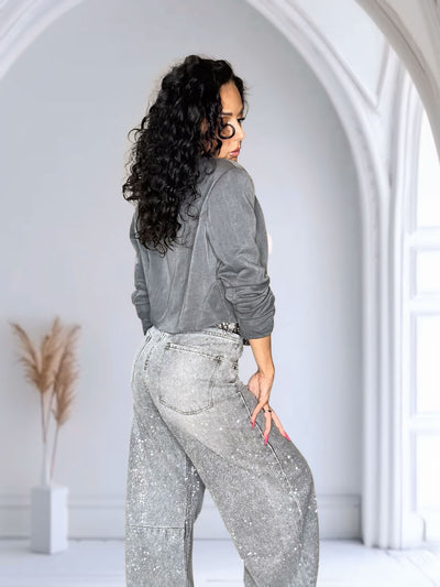 Giacca Crop - Perla