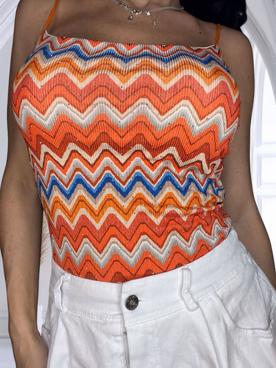 Top Brillantini - Zigzag